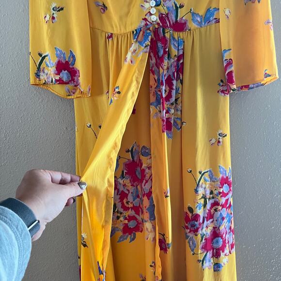 Free People Alexa yellow sun Duster - Picture 7 of 7